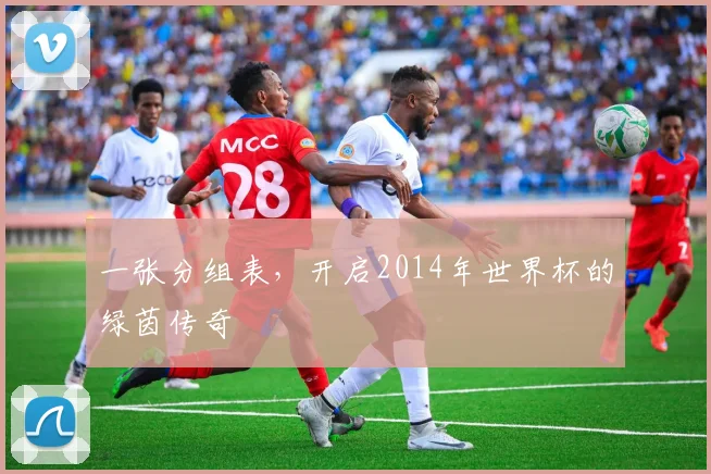 一张分组表,开启2014年世界杯的绿茵传奇