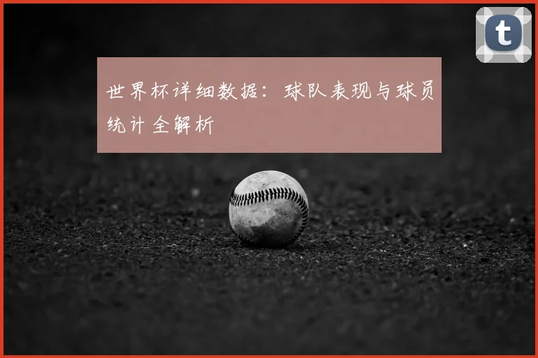 世界杯详细数据:球队表现与球员统计全解析